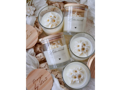 HEŘMÁNEK, designová svíčka S