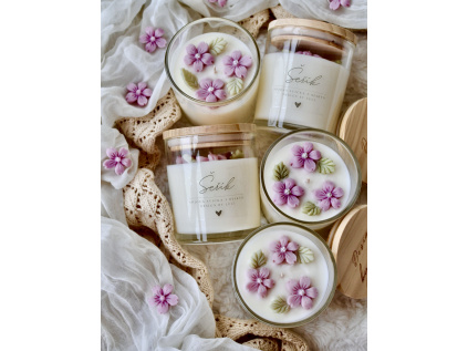 ŠEŘÍK, designová svíčka M