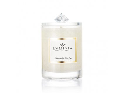 LUMINIA Lavender Iris Candle 1