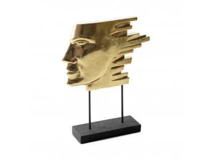 24048 dekorativna figurka kali 27x6x34 cm zlata
