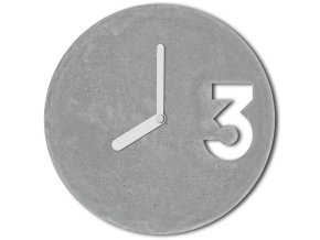 betonove hodiny concrete clock white full velinsky bp