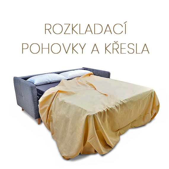 Rozkládací pohovky a křesla