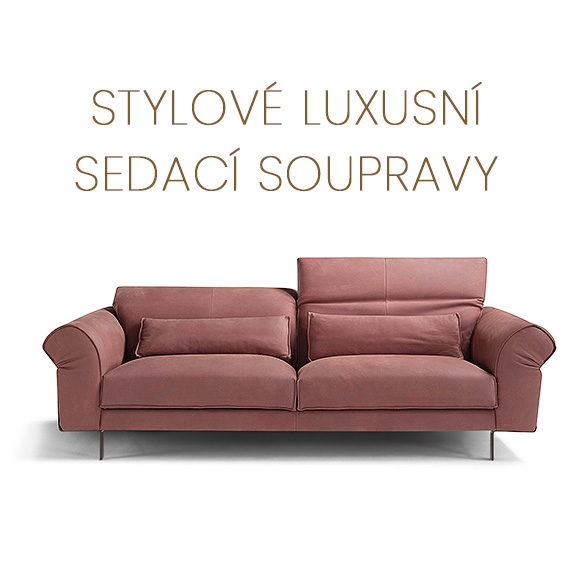 Stylové luxusní sedací soupravy