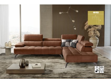 Rohová sedací souprava JERSEY