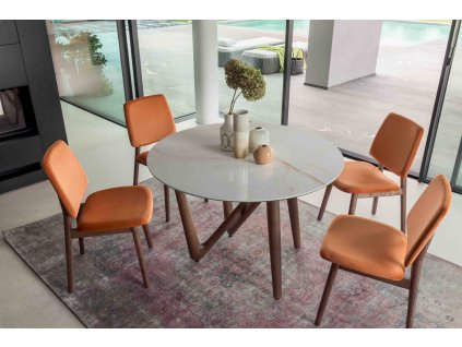 Luxusní kulatý stůl Esse