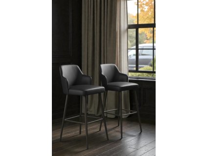 Moderní barová židle Jolly Wood