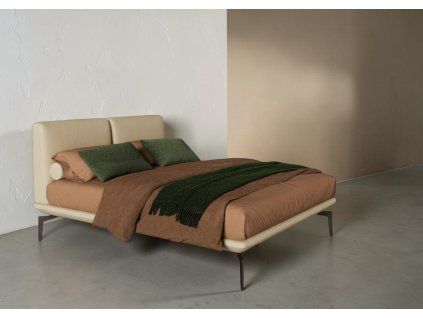 Kožené postele HARRISON Boxspring