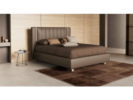 Luxusní kožená postel NIZZA