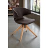 Designová otočná židle Yoshi Swivel Wood