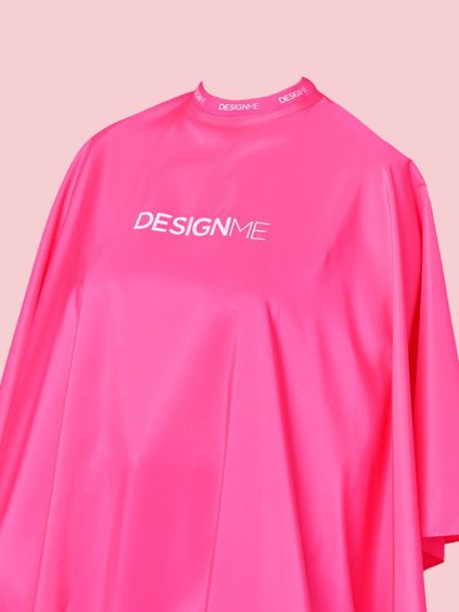 DESIGNE.ME PREMIUM SALON CAPE  hot pink
