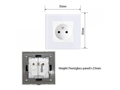 Tuya Designo wifi kapcsoló aljzattal 2XLN1Waljzat