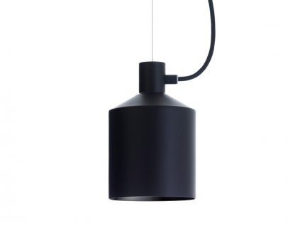 Zero Silo Pendant Light Black