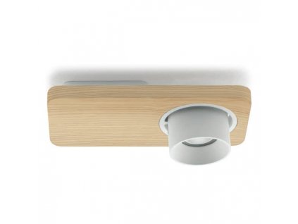 Stropní LED světlo Linea light Beebo S oak