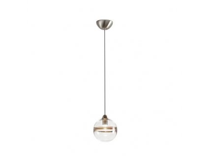 oro suspension burned earth lamp by vistosi