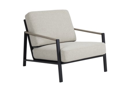 Venkovní křeslo Brafab Lyra black sand