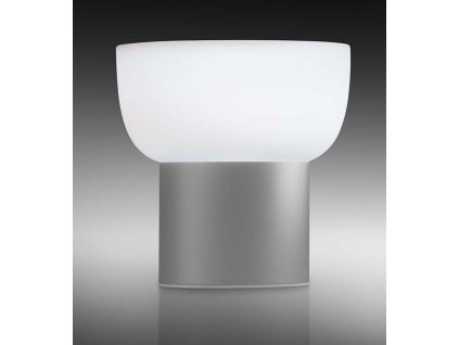 Venkovní stolní LED lampa Alma light Patio silver high