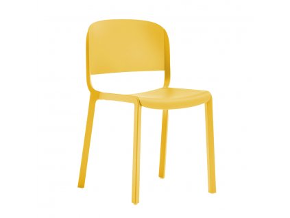 Venkovní plastová židle Pedrali Dome 260 yellow