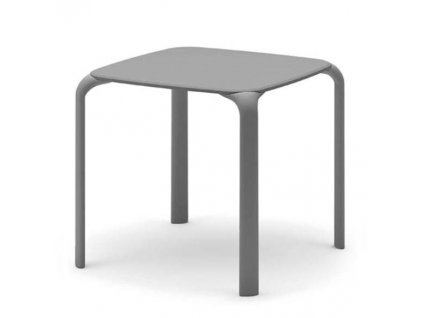 Drop table square grey