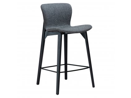 paragon counter stool pebble grey boucle fabric w black stained ash legs 300201102 01 main