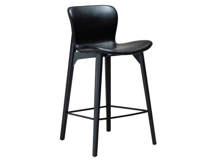 paragon counter stool vintage black art leather w black stained ash legs 300201100 01 main