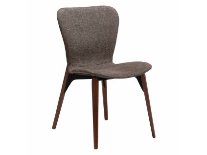 paragon chair major brown boucle fabric w walnut legs 100201114 01 main