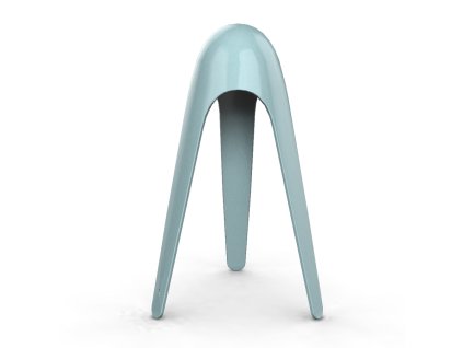 Stolní LED lampa Martinelli Luce Cyborg light blue