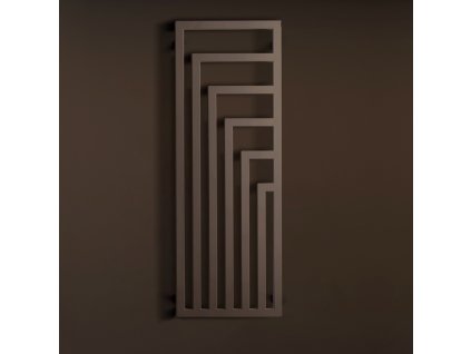 scaldasalviette elettrico in acciaio dal design moderno made in italy potentia 3