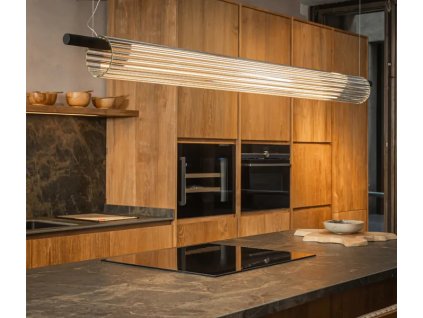 Glass pendant lamp Insolit