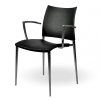 Jídelní židle s područkami Desalto Sand 448 black