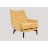 new imm 2020 willow armchair velvety mustard side