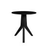 occasional table toulip d40 black