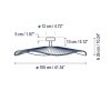 MEDITERRÀNIA PF 105 01 Ceiling light BOVER 510412 dim17d17c27
