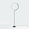 lampadaire poise noir et blanc led dim 2700k 3600 lm o55cm h196cm kundalini kdln normal