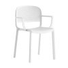 Venkovní plastová židle Pedrali Dome 266 white
