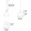 lodes jim cone cluster pendant lamp