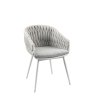 Venkovní jídelní židle Gescova Vigo light grey