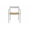 2471 71 DK Chair w armrest Light Grey front