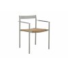 2471 71 DK Chair w armrest Light Grey side