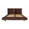 moya bed 180x200 trapani mahogany front