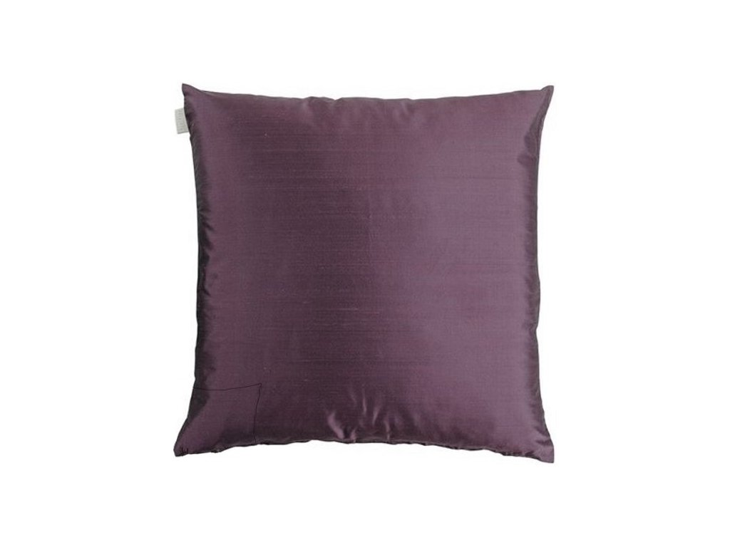 Tmavě fialový povlak polštáře Dupion
