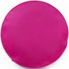 Malinový kulatý polštář Belli