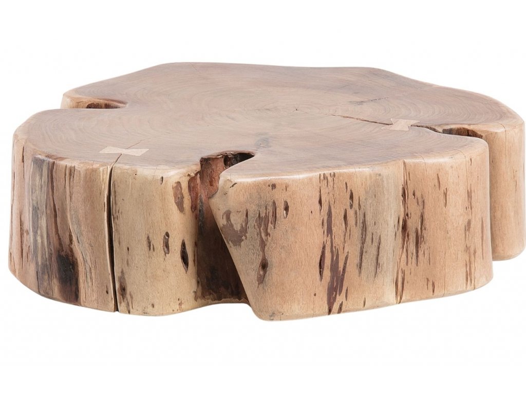 Akátový konferenční stolek Kave Home Essi 65 x 60 cm