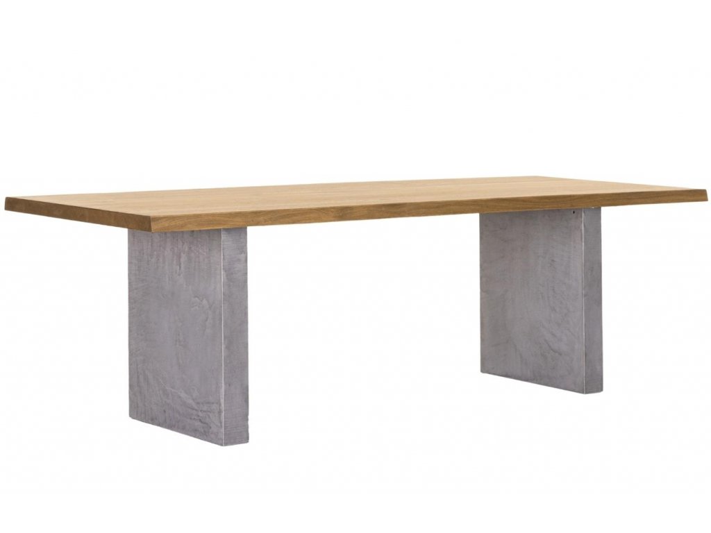 Masivní dubový jídelní stůl Cioata Gaia 180 x 100 cm