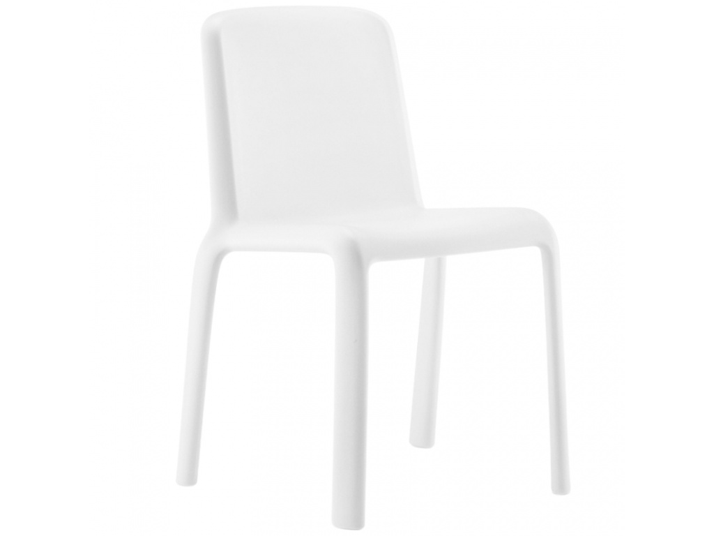 Dětská bílá plastová židle Snow 303 - DESIGNOVÝ NÁBYTEK