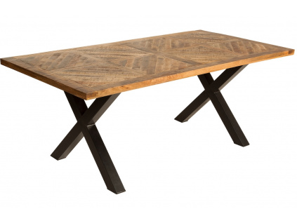 Masivní mangový jídelní stůl Bernard 160x90 cm
