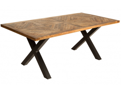 Masivní mangový jídelní stůl Bernard 200x100 cm