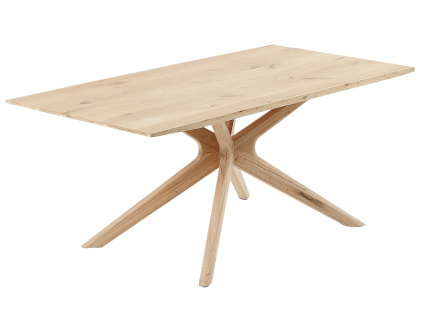 Přírodní dřevěný jídelní stůl LaForma Armande