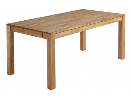 Dubový rozkládací jídelní stůl Kave Home Isbel 120/200 x 75 cm