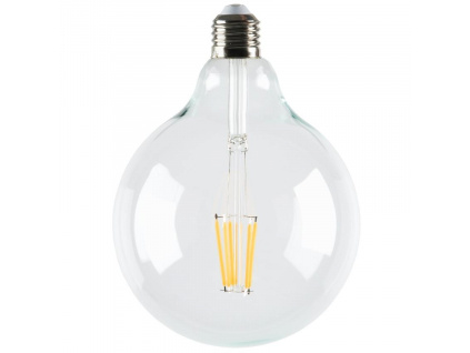 Transparentní LED žárovka Kave Home Bulb 6W E27