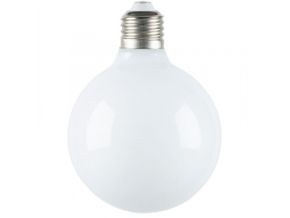 Bílá LED žárovka Kave Home E27 6W